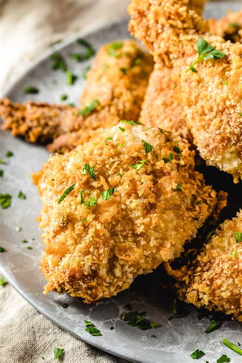 oven baked chicken fried chicken.